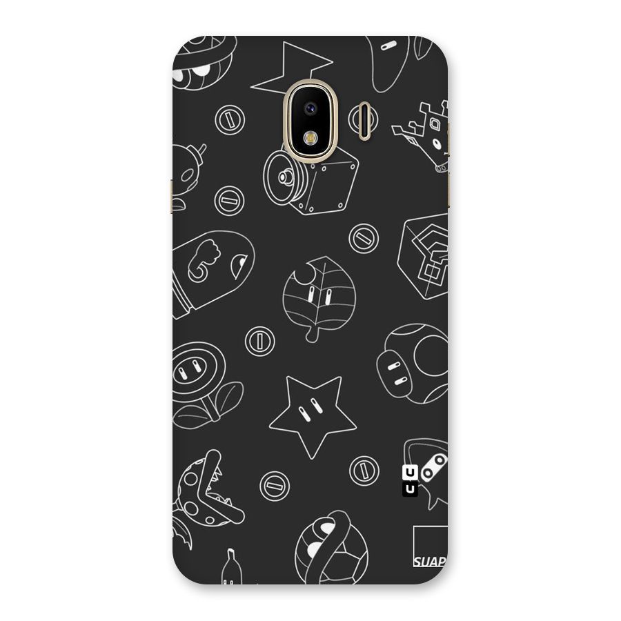 Face Mishchief Back Case for Galaxy J4