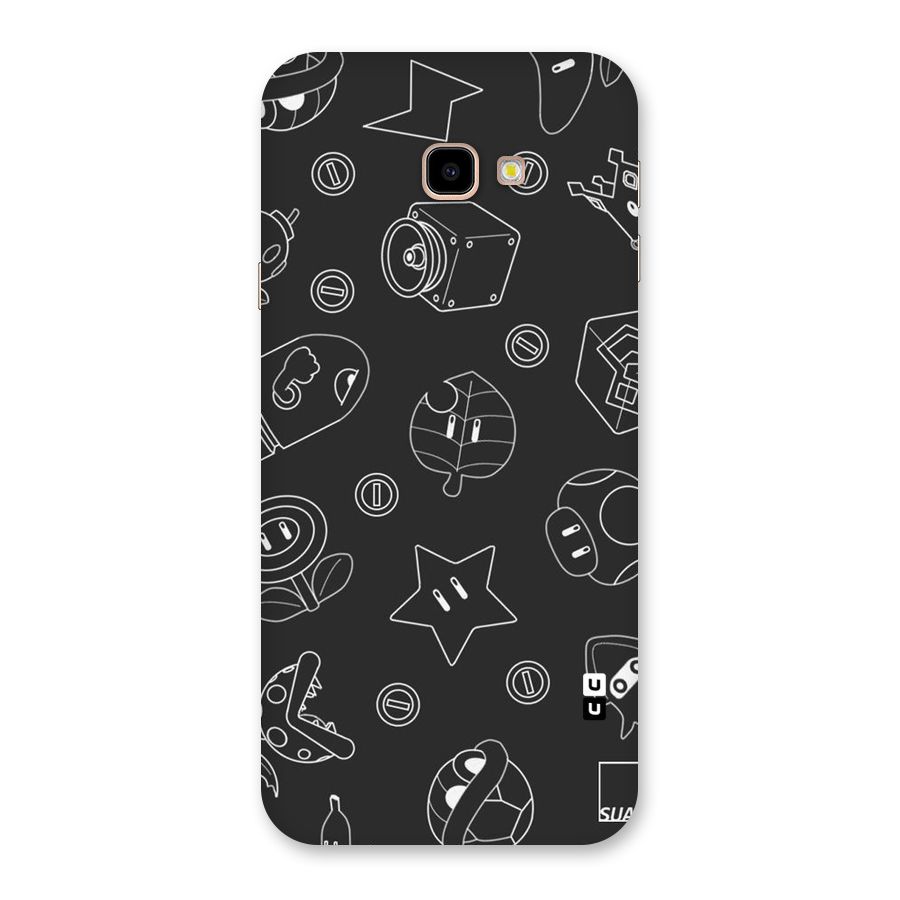 Face Mishchief Back Case for Galaxy J4 Plus