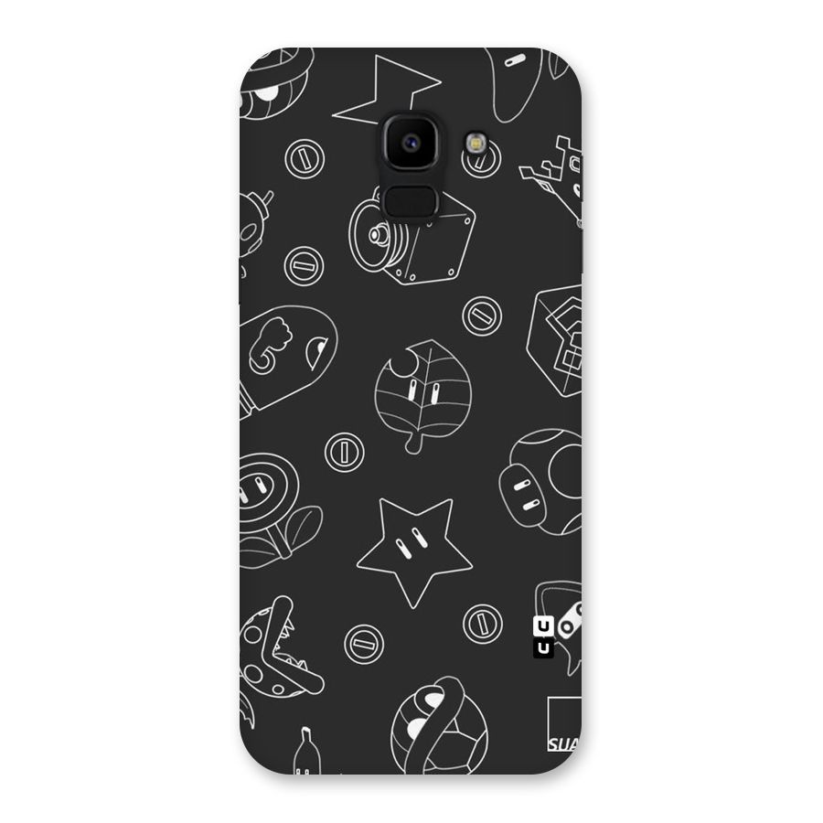 Face Mishchief Back Case for Galaxy J6