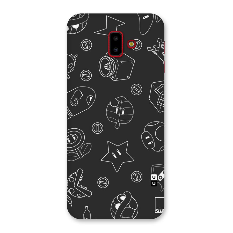 Face Mishchief Back Case for Galaxy J6 Plus