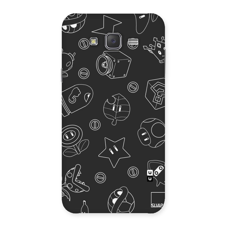 Face Mishchief Back Case for Galaxy J7