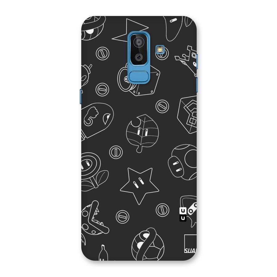 Face Mishchief Back Case for Galaxy J8