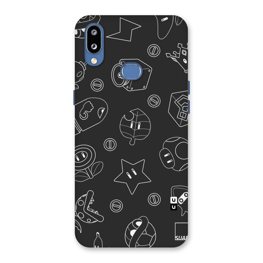 Face Mishchief Back Case for Galaxy M01s