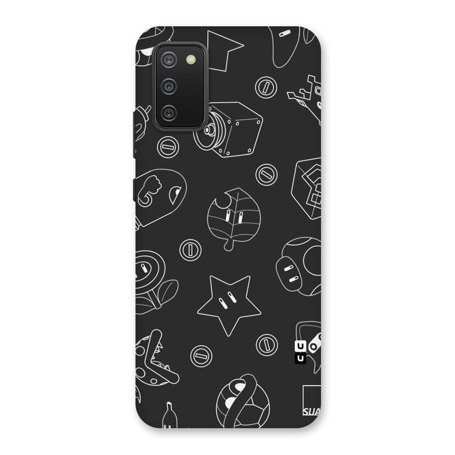 Face Mishchief Back Case for Galaxy M02s