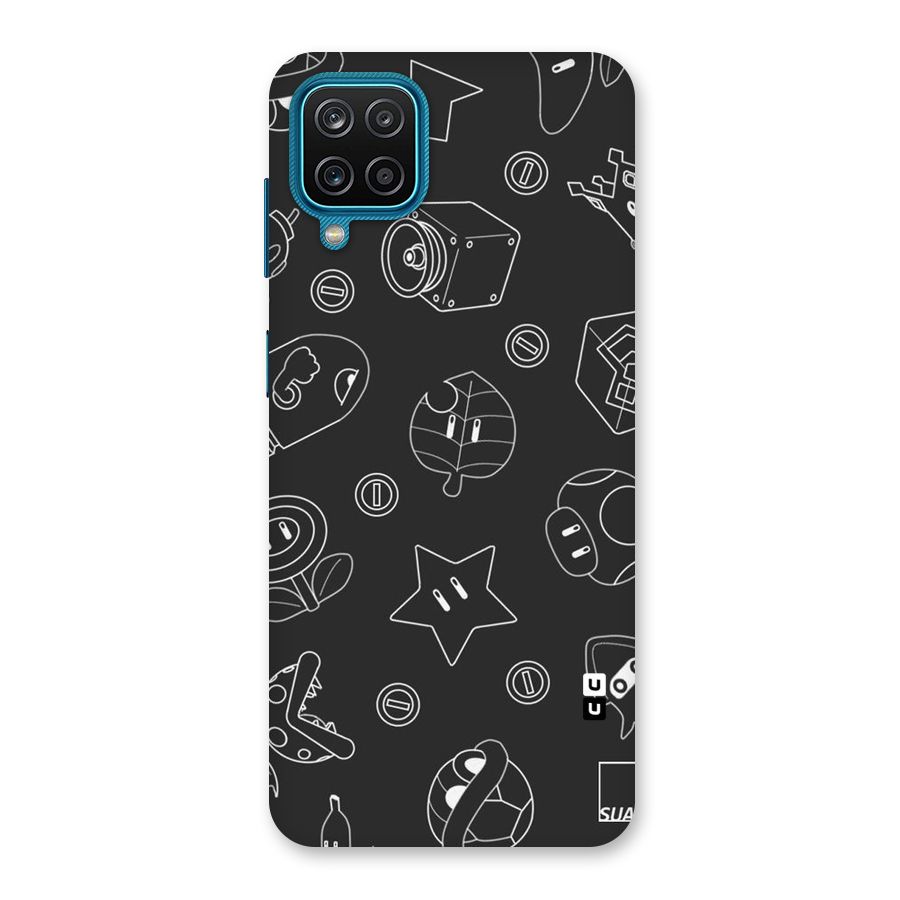 Face Mishchief Back Case for Galaxy M12
