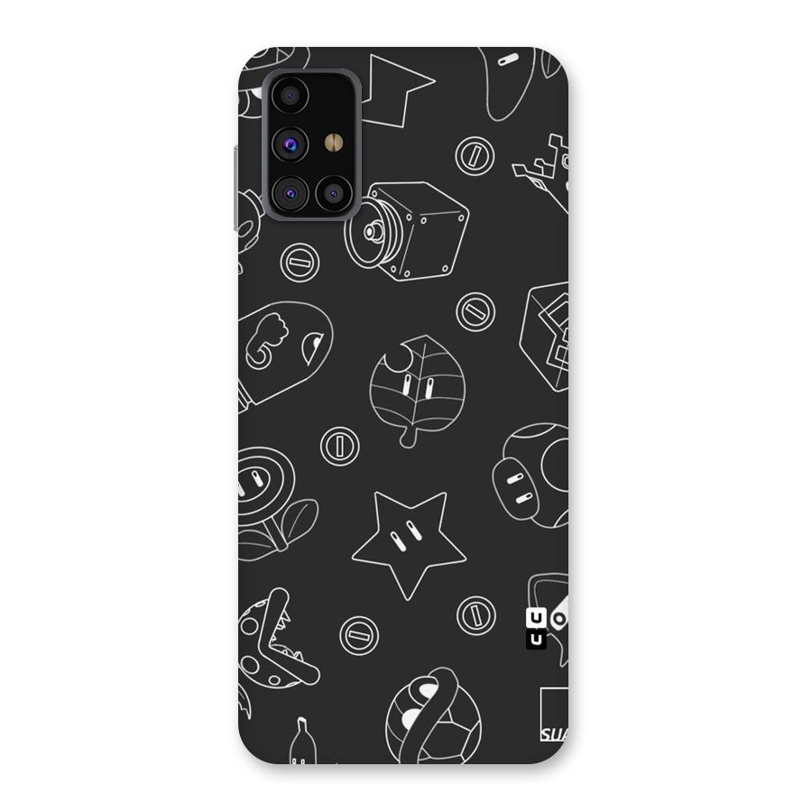 Face Mishchief Back Case for Galaxy M31s