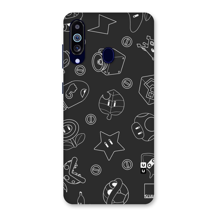 Face Mishchief Back Case for Galaxy M40