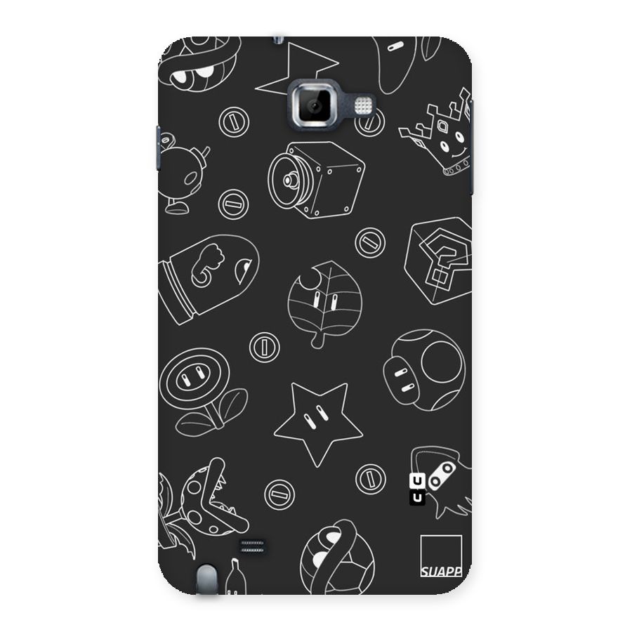 Face Mishchief Back Case for Galaxy Note