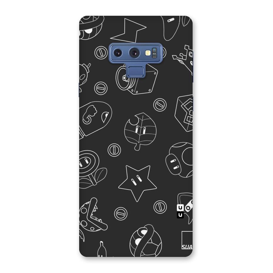 Face Mishchief Back Case for Galaxy Note 9