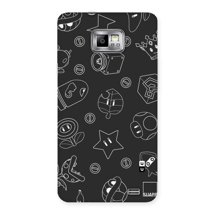 Face Mishchief Back Case for Galaxy S2