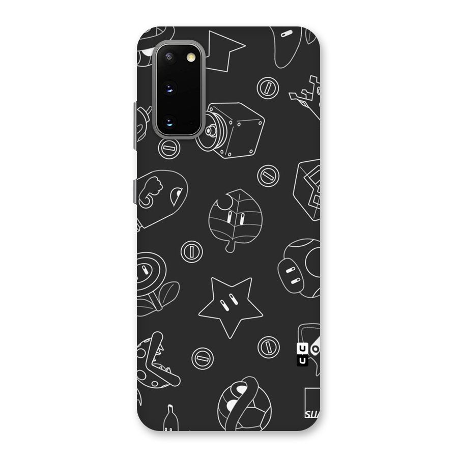Face Mishchief Back Case for Galaxy S20