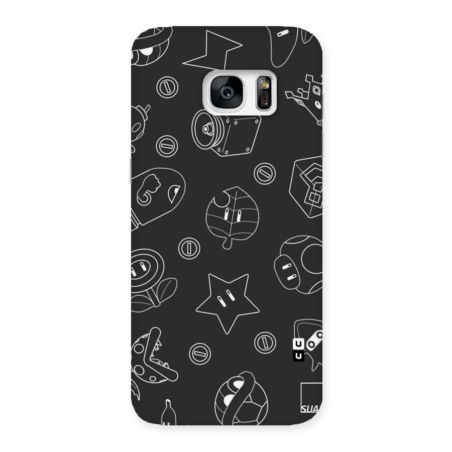 Face Mishchief Back Case for Galaxy S7 Edge
