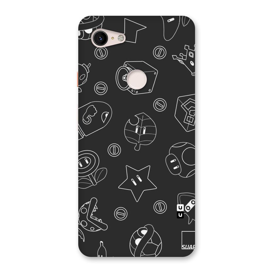 Face Mishchief Back Case for Google Pixel 3 XL
