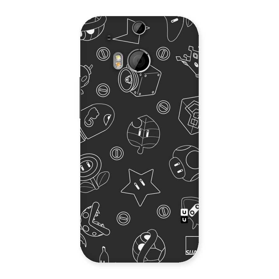 Face Mishchief Back Case for HTC One M8