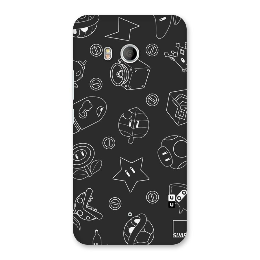 Face Mishchief Back Case for HTC U11