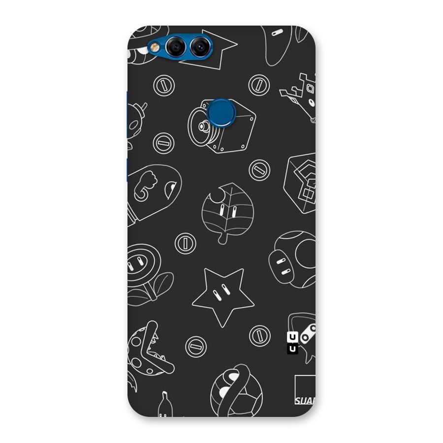 Face Mishchief Back Case for Honor 7X