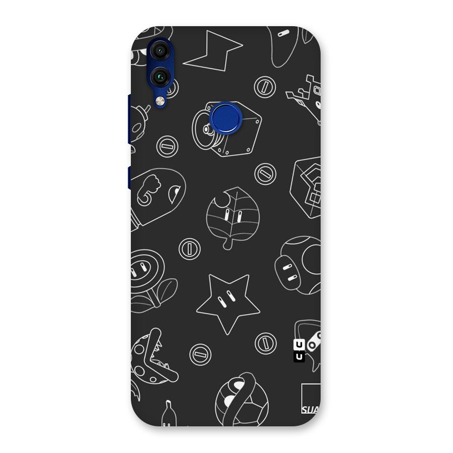 Face Mishchief Back Case for Honor 8C