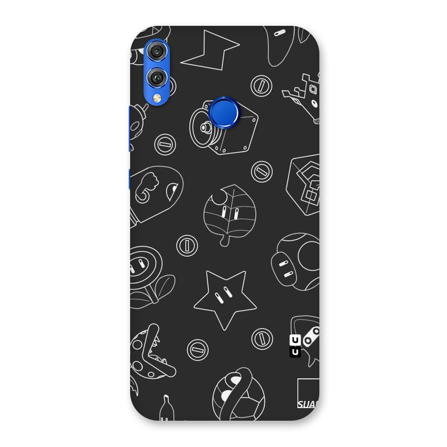 Face Mishchief Back Case for Honor 8X