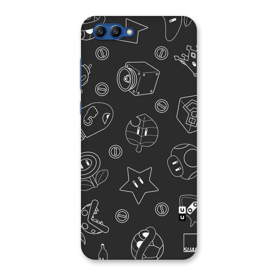 Face Mishchief Back Case for Honor View 10