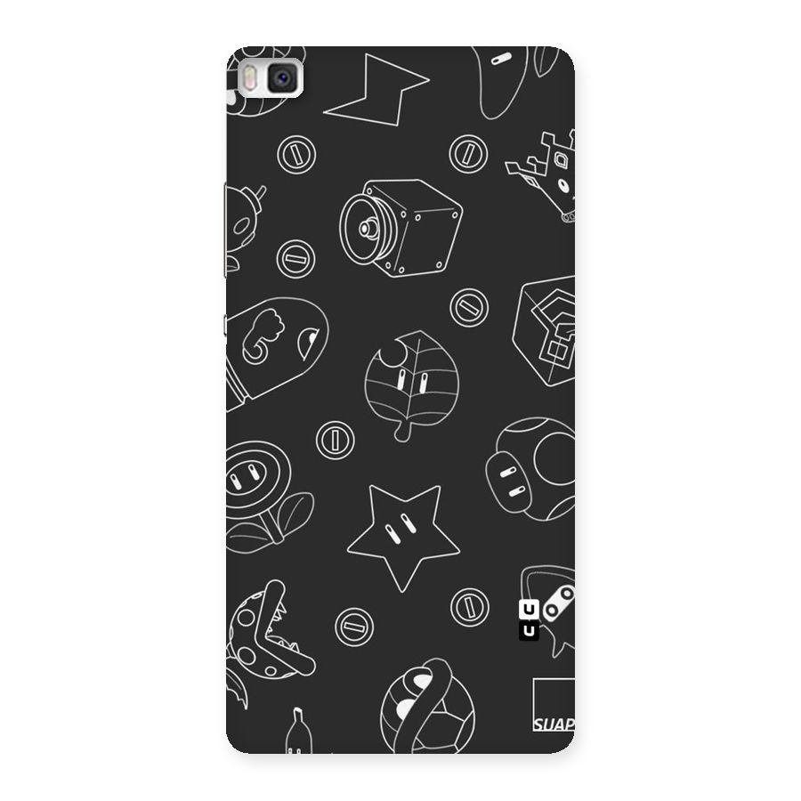 Face Mishchief Back Case for Huawei P8