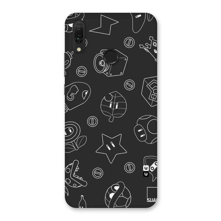 Face Mishchief Back Case for Huawei Y9 (2019)