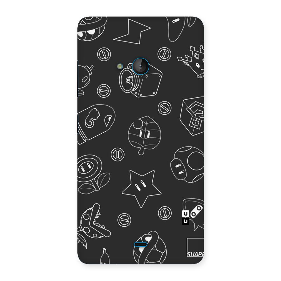 Face Mishchief Back Case for Lumia 540