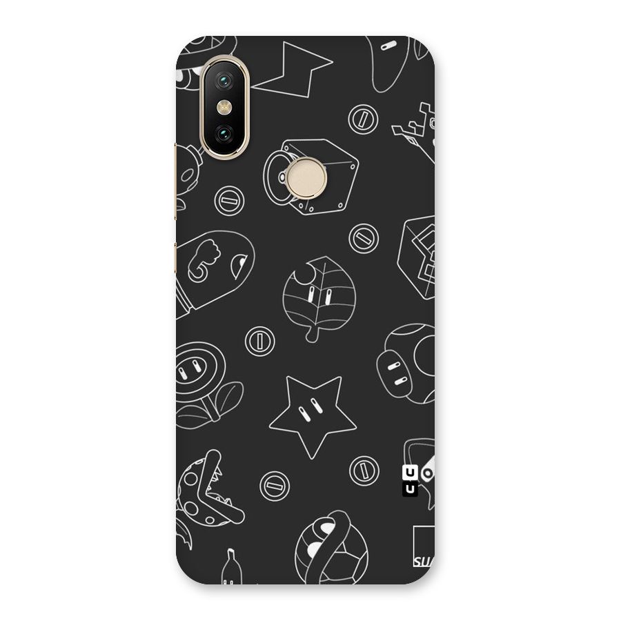 Face Mishchief Back Case for Mi A2