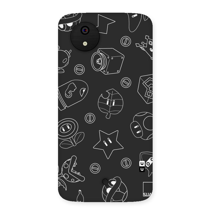 Face Mishchief Back Case for Micromax Canvas A1