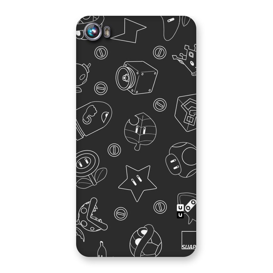 Face Mishchief Back Case for Micromax Canvas Fire 4 A107