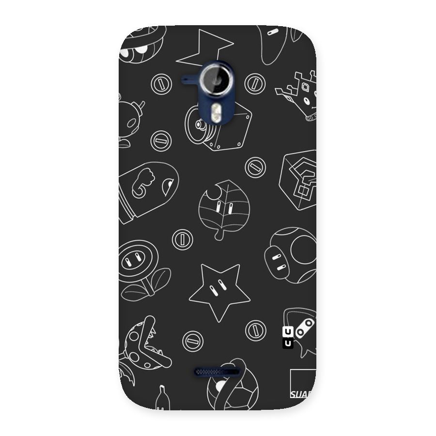 Face Mishchief Back Case for Micromax Canvas Magnus A117