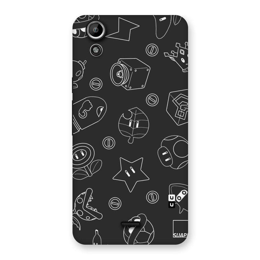 Face Mishchief Back Case for Micromax Canvas Selfie Lens Q345