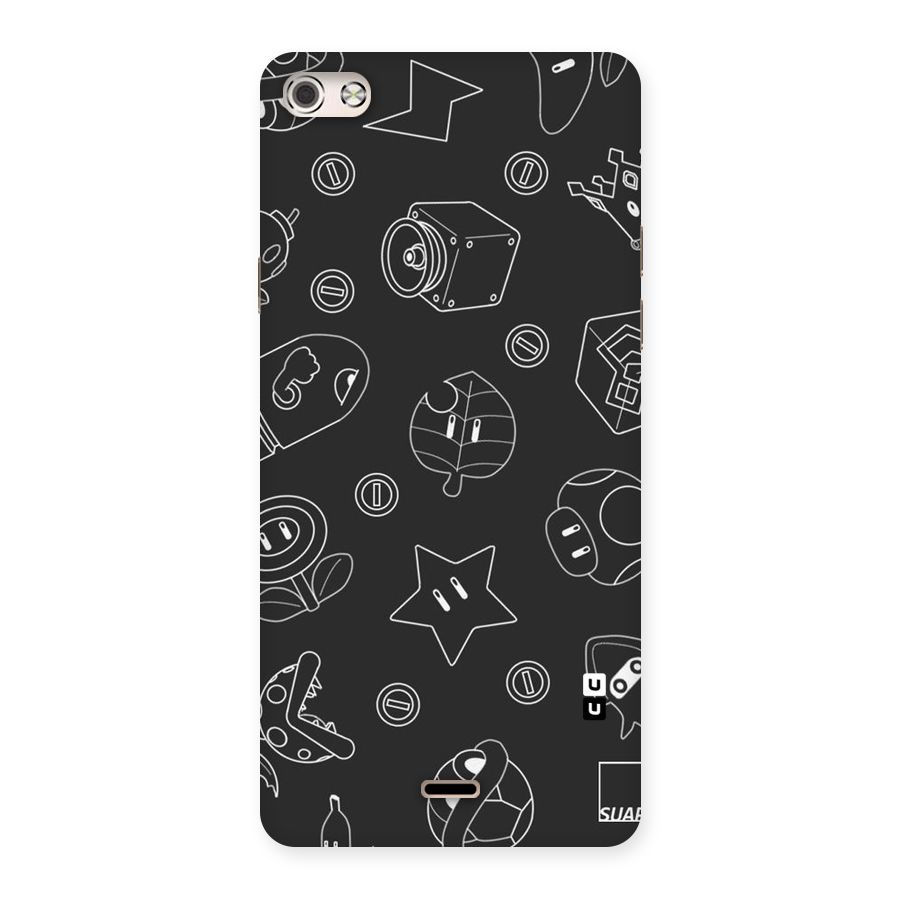 Face Mishchief Back Case for Micromax Canvas Silver 5