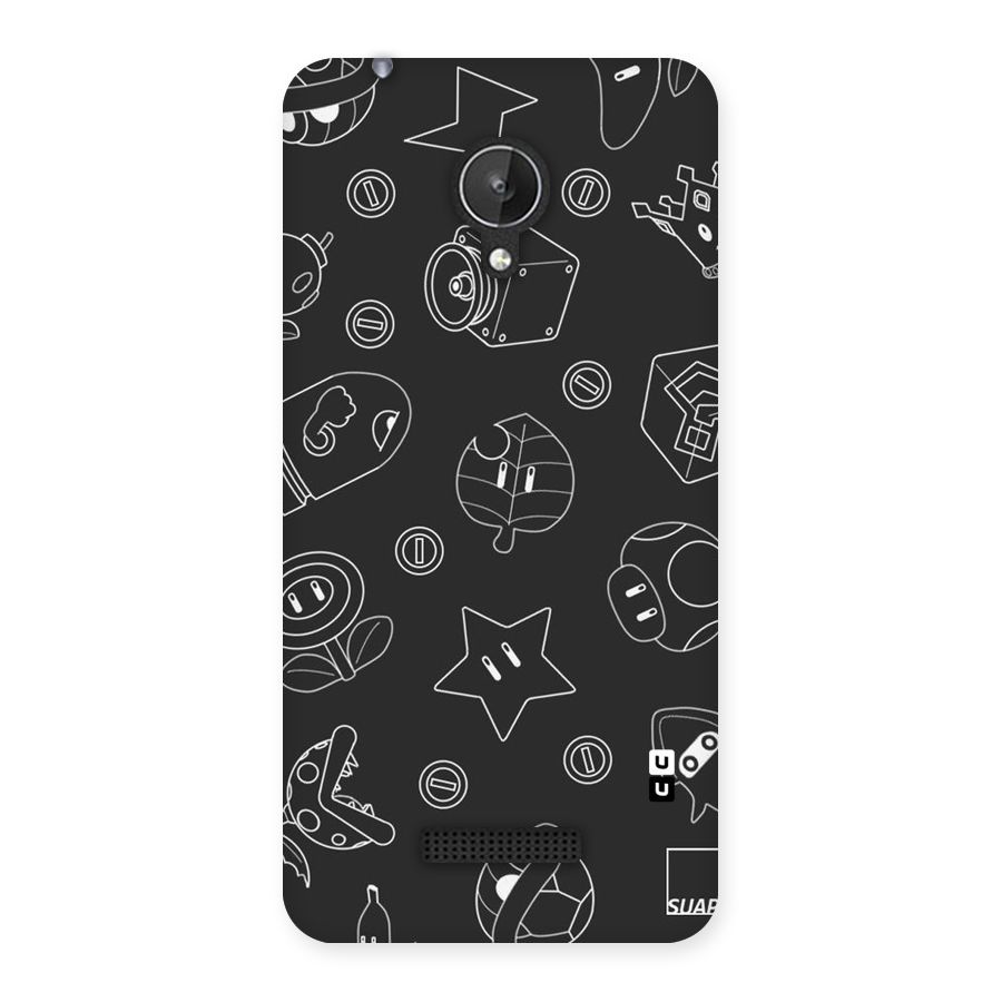 Face Mishchief Back Case for Micromax Canvas Spark Q380