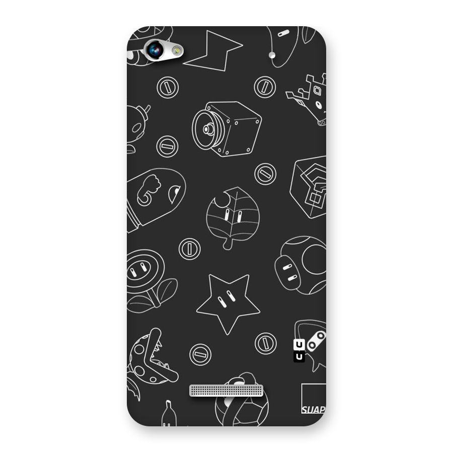 Face Mishchief Back Case for Micromax Hue 2