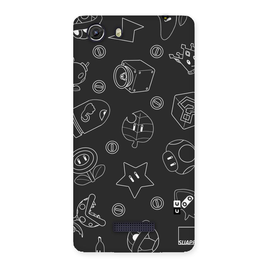 Face Mishchief Back Case for Micromax Unite 3