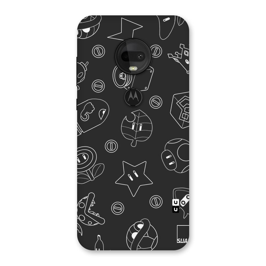 Face Mishchief Back Case for Moto G7