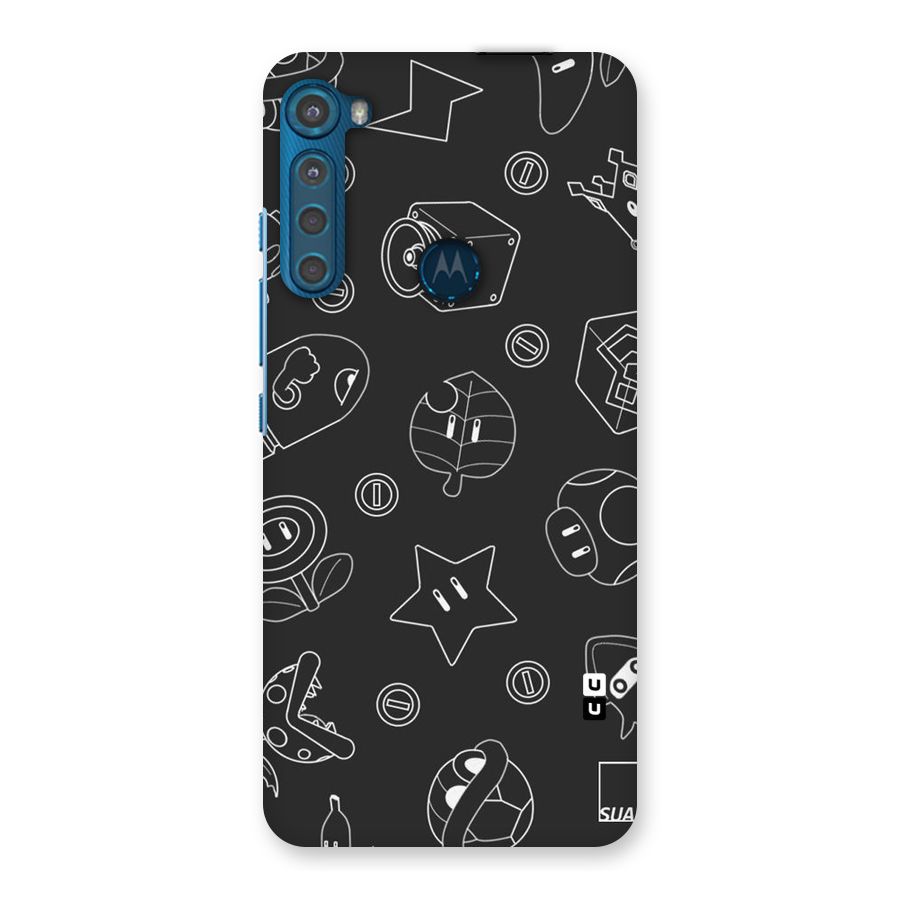 Face Mishchief Back Case for Motorola One Fusion Plus