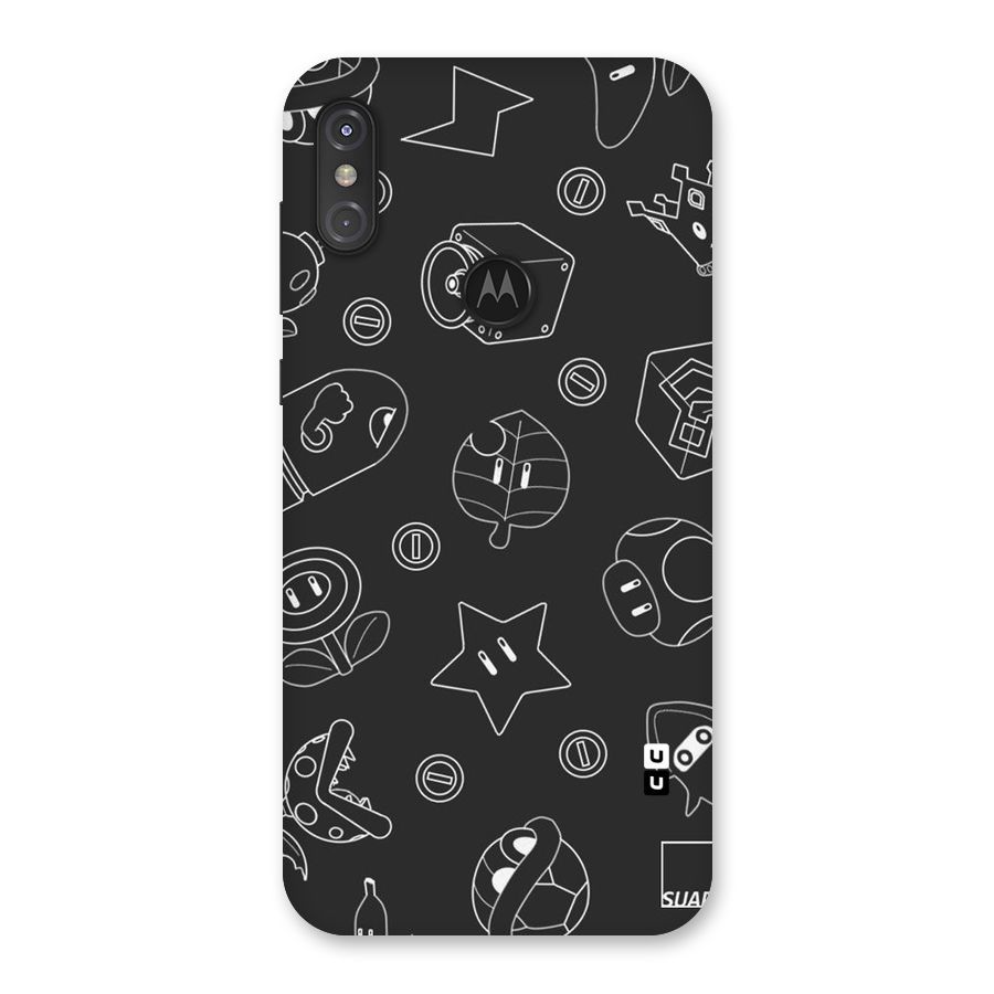 Face Mishchief Back Case for Motorola One Power