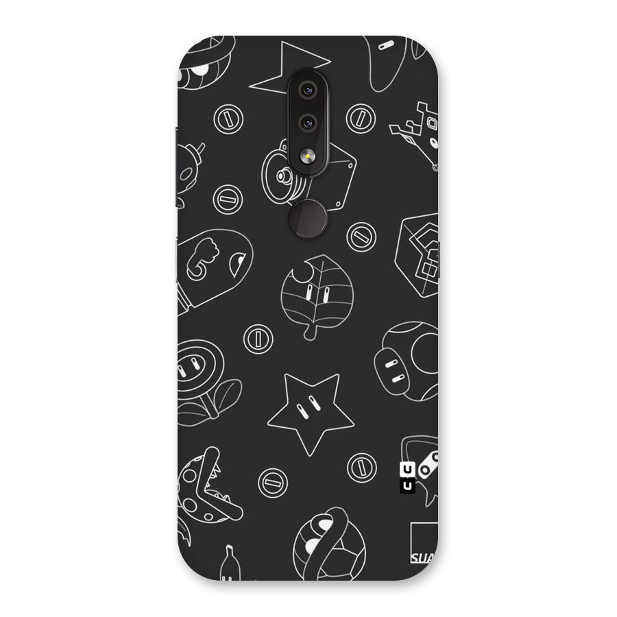 Face Mishchief Back Case for Nokia 4.2