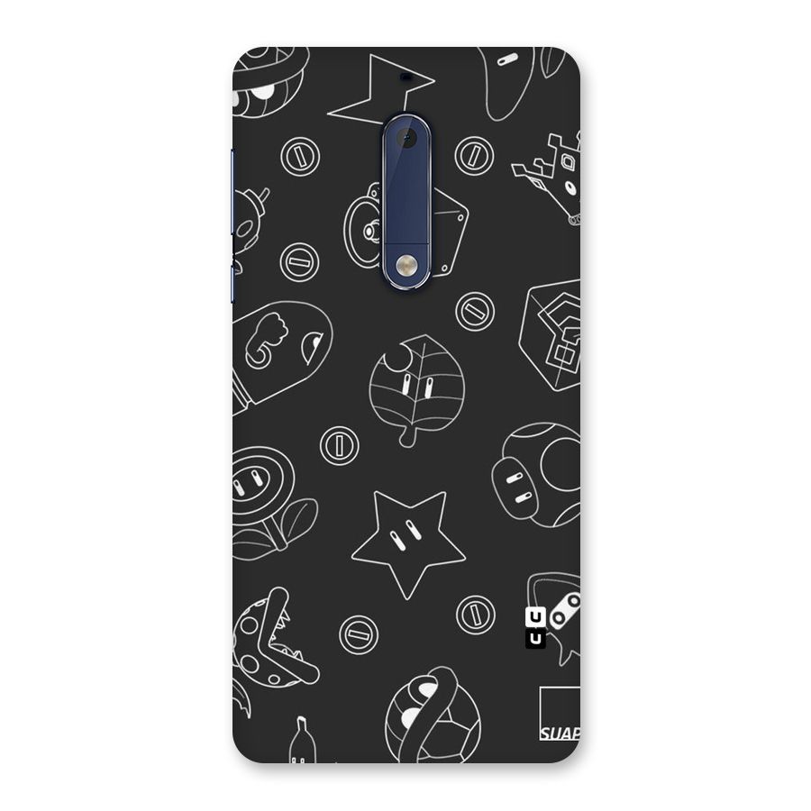 Face Mishchief Back Case for Nokia 5