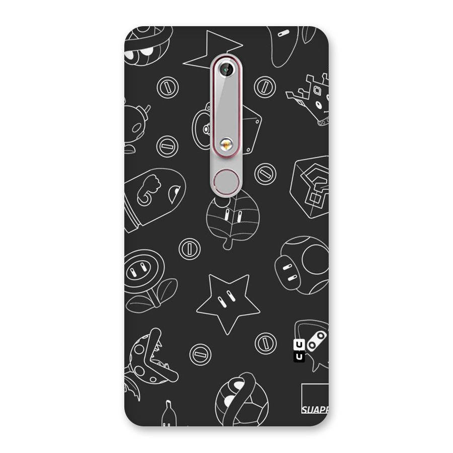 Face Mishchief Back Case for Nokia 6.1