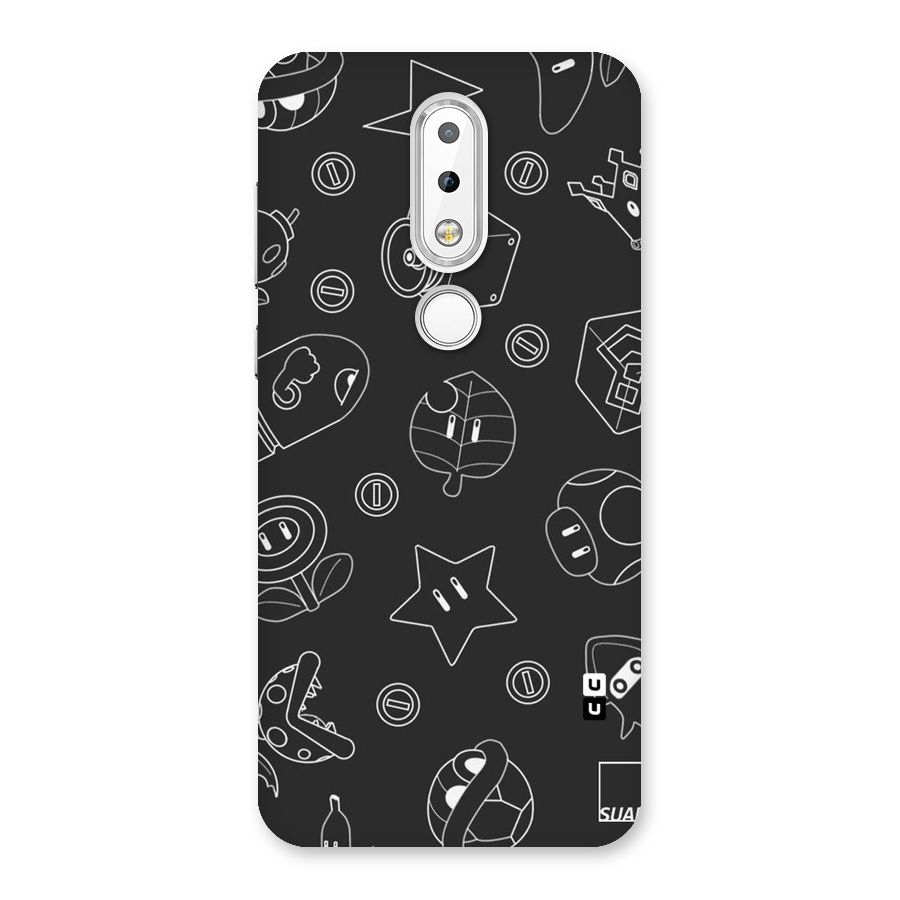 Face Mishchief Back Case for Nokia 6.1 Plus