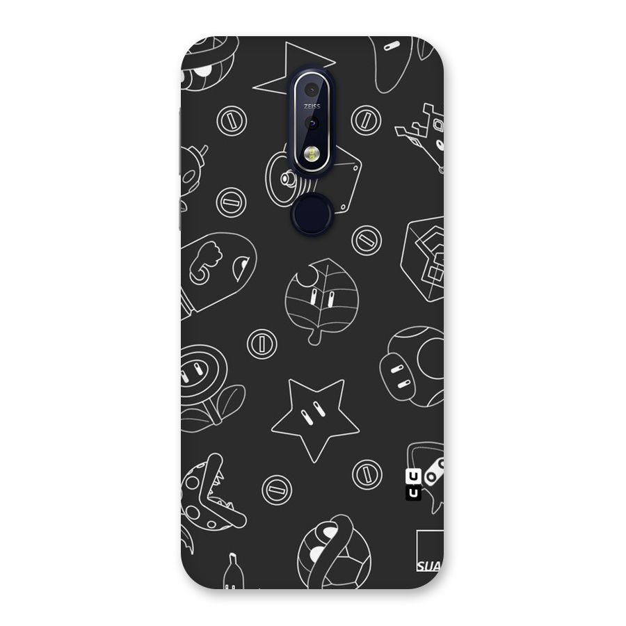 Face Mishchief Back Case for Nokia 7.1