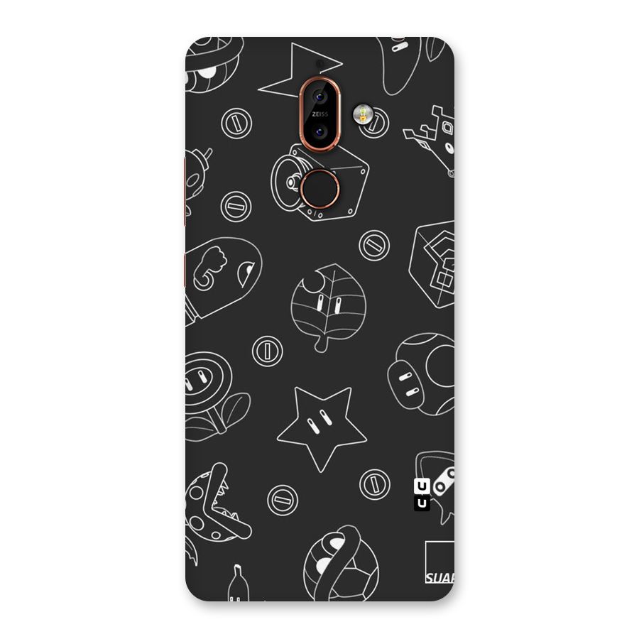 Face Mishchief Back Case for Nokia 7 Plus