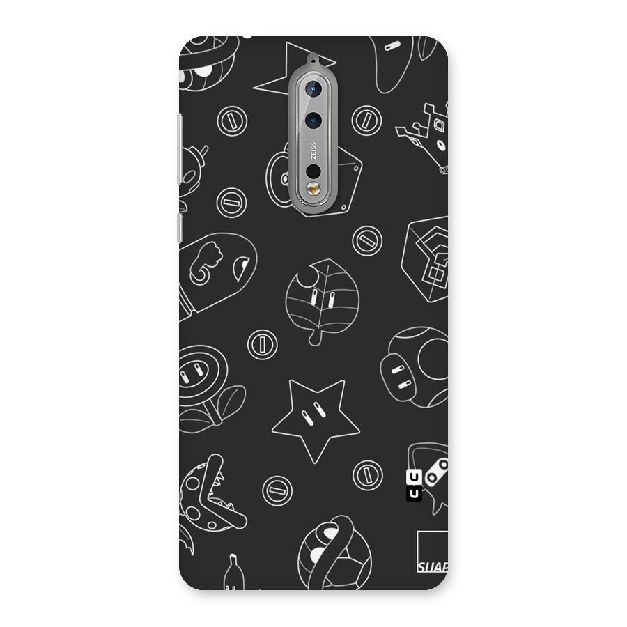 Face Mishchief Back Case for Nokia 8