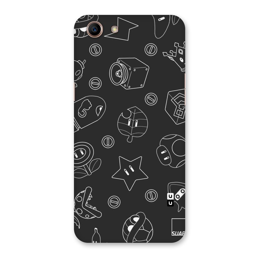 Face Mishchief Back Case for Oppo A83 (2018)