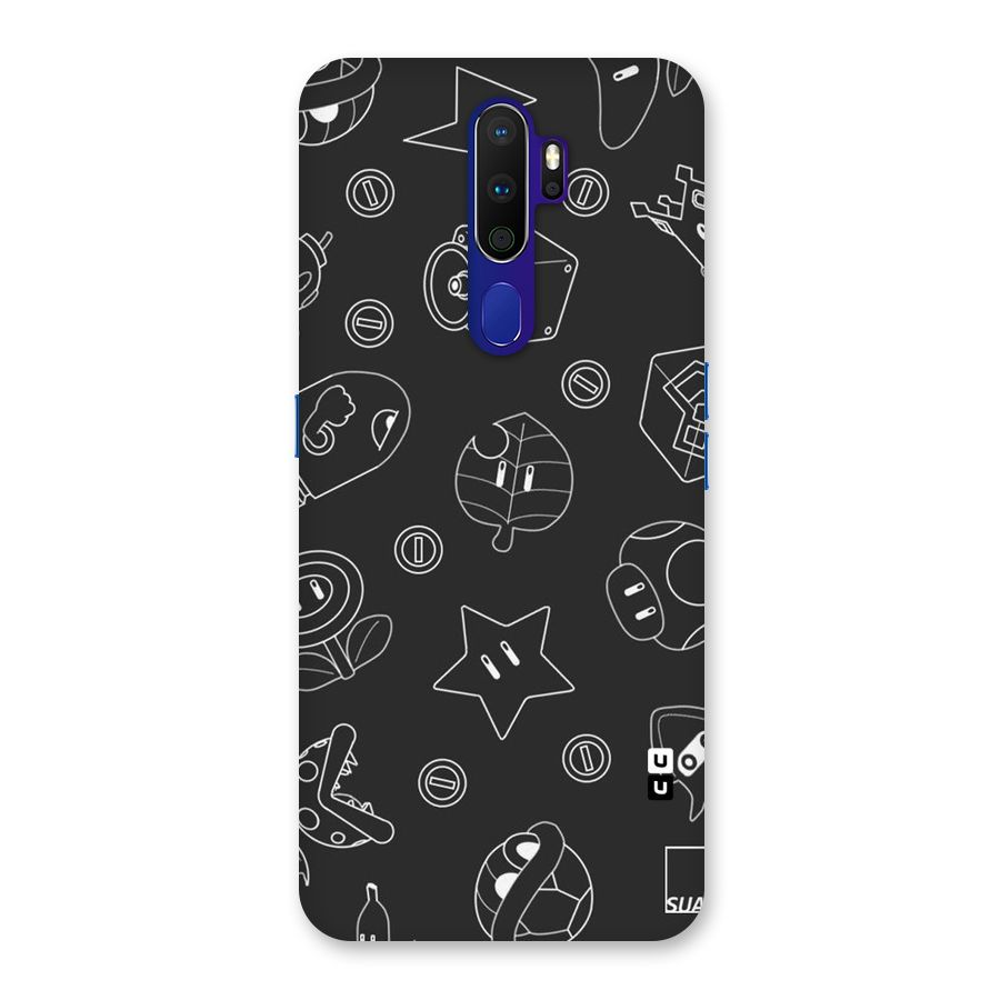 Face Mishchief Back Case for Oppo A9 (2020)