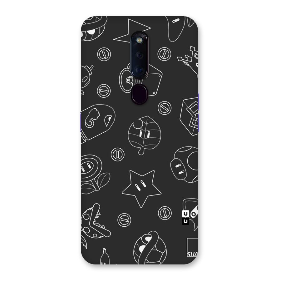 Face Mishchief Back Case for Oppo F11 Pro