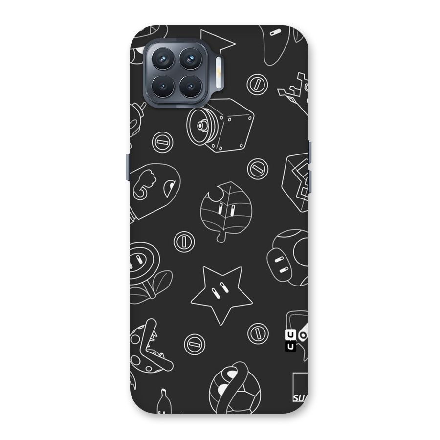 Face Mishchief Back Case for Oppo F17 Pro