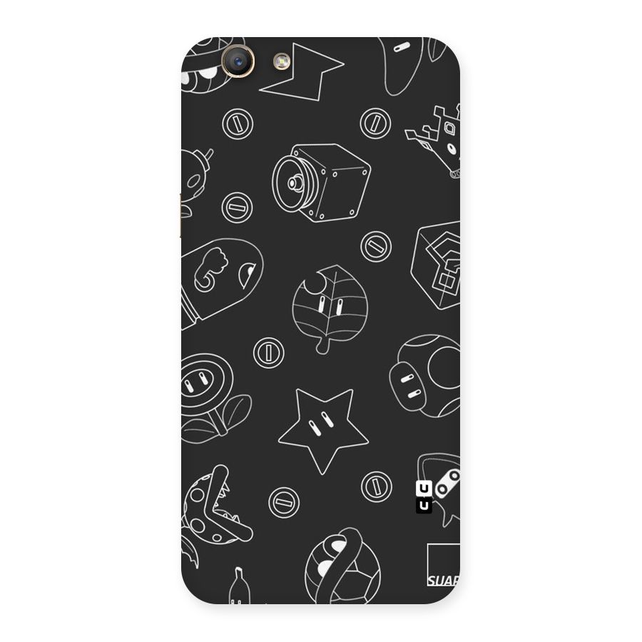 Face Mishchief Back Case for Oppo F1s